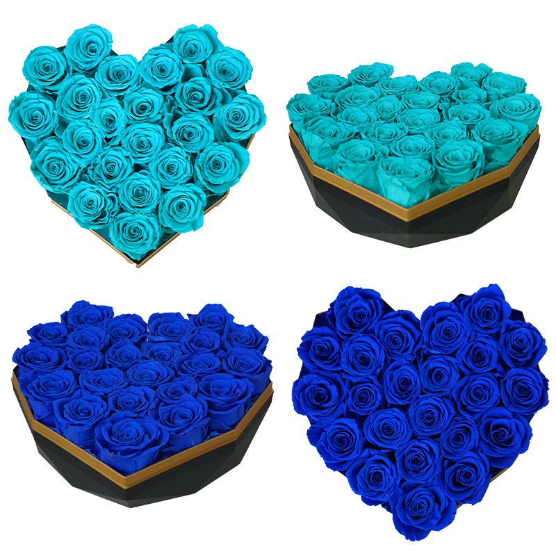 Wholesale preserved flower bouquet for wedding decoration preserved flower eternal flower gift box