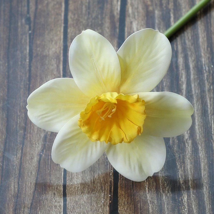 High Quality 15" Real Touch Narcissus Flower Artificial Daffodil Flowers For Home Wedding Party Hotel Decoration