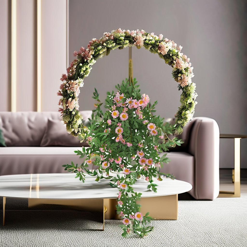 Wholesale Pink 80cm Sun Flower Artificial Flowers Bouquet For Home Decoration