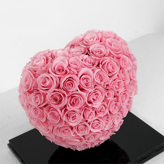 Customized Logo Preserved Roses Stabilized Preserved Rose Flower In Gift Boxes Eternal Heart Christmas Gifts Valentines Day Gift