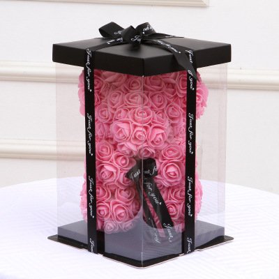 BLH New Product Ideas 2023 Gift Valentines' Day Rose Bear Gift Bear Roses Foam Best gift for Valentine's day