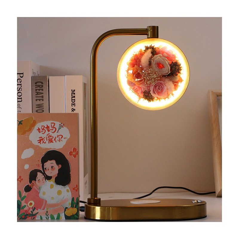 Wholesale Customization Glow Night Light Legrand Night Light DIY Gift Preserved Flower Night Light Home Deco