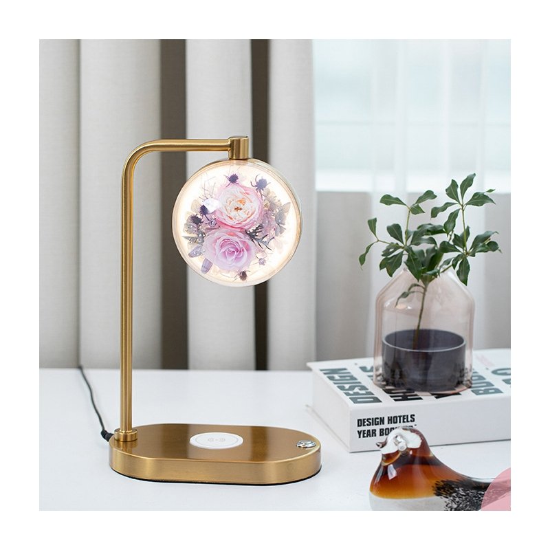 Wholesale Customization Glow Night Light Legrand Night Light DIY Gift Preserved Flower Night Light Home Deco