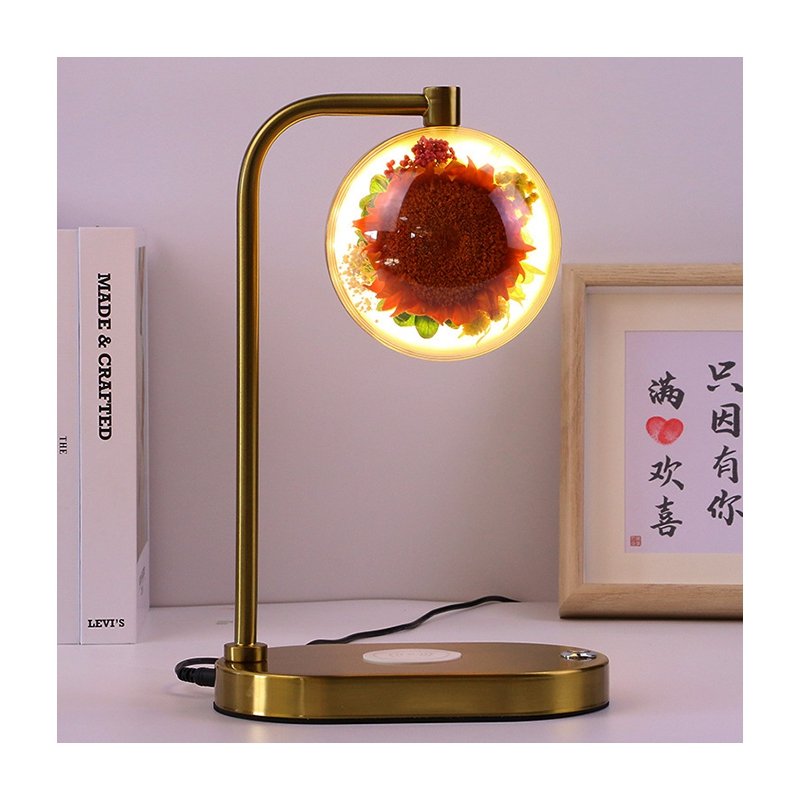 Wholesale Customization Glow Night Light Legrand Night Light DIY Gift Preserved Flower Night Light Home Deco