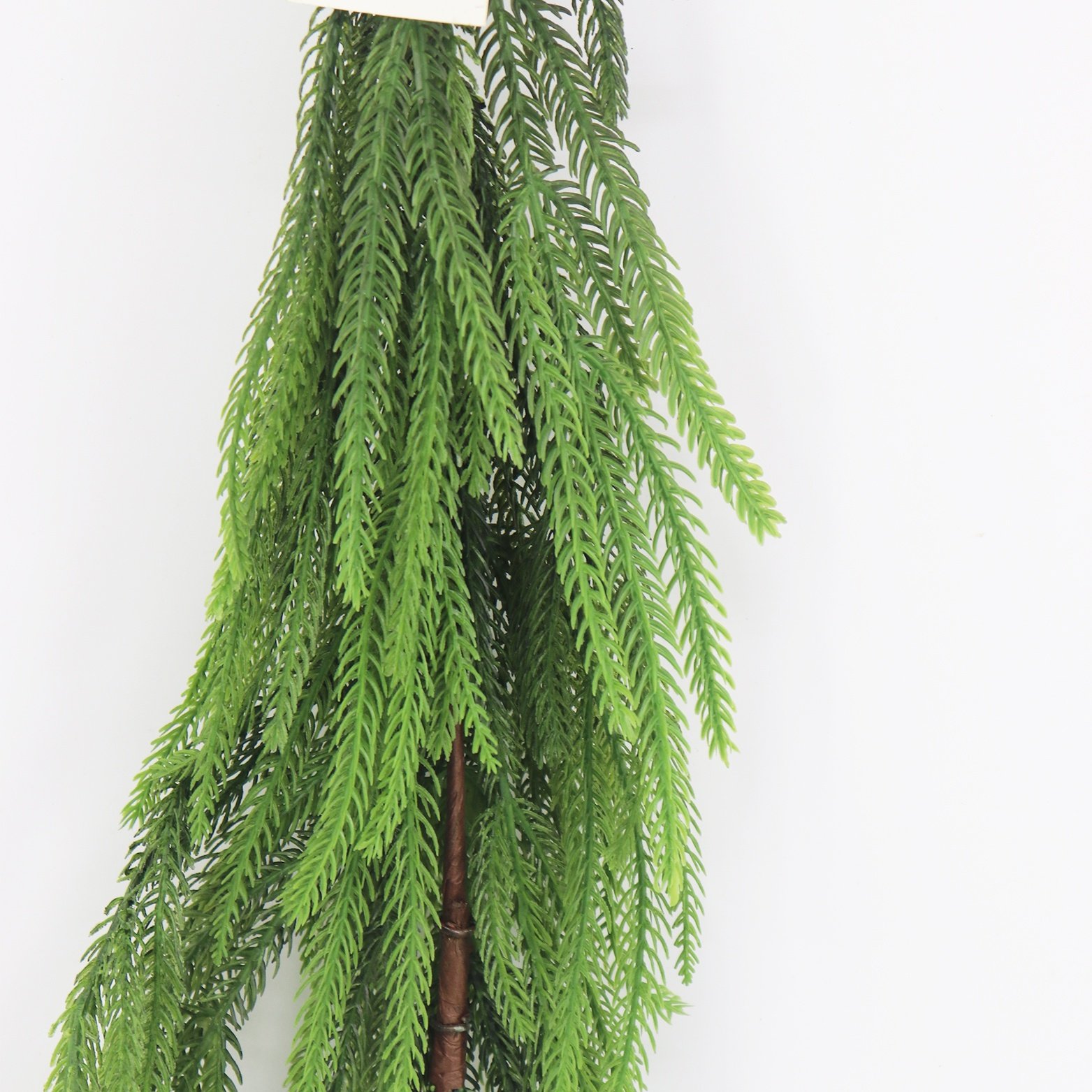 2024 Norfolk Pine Garland 152cm Soft Touch Indoor Decorative Plants Wreaths Flowers Arch Preserved Leaves New Indoor Decoration