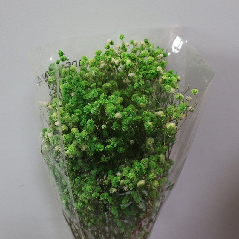Wholesale custom color bouquet flower babies breath preserved gypsophila flower for Valentine's Day gifts & wedding decoration