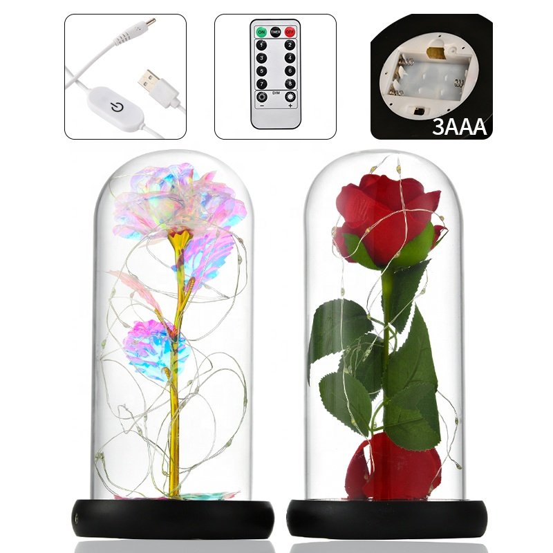 Valentine's Day Mother's Day Gift Bionic Immortal Flower Imitating Flower Preserving the eternal rose