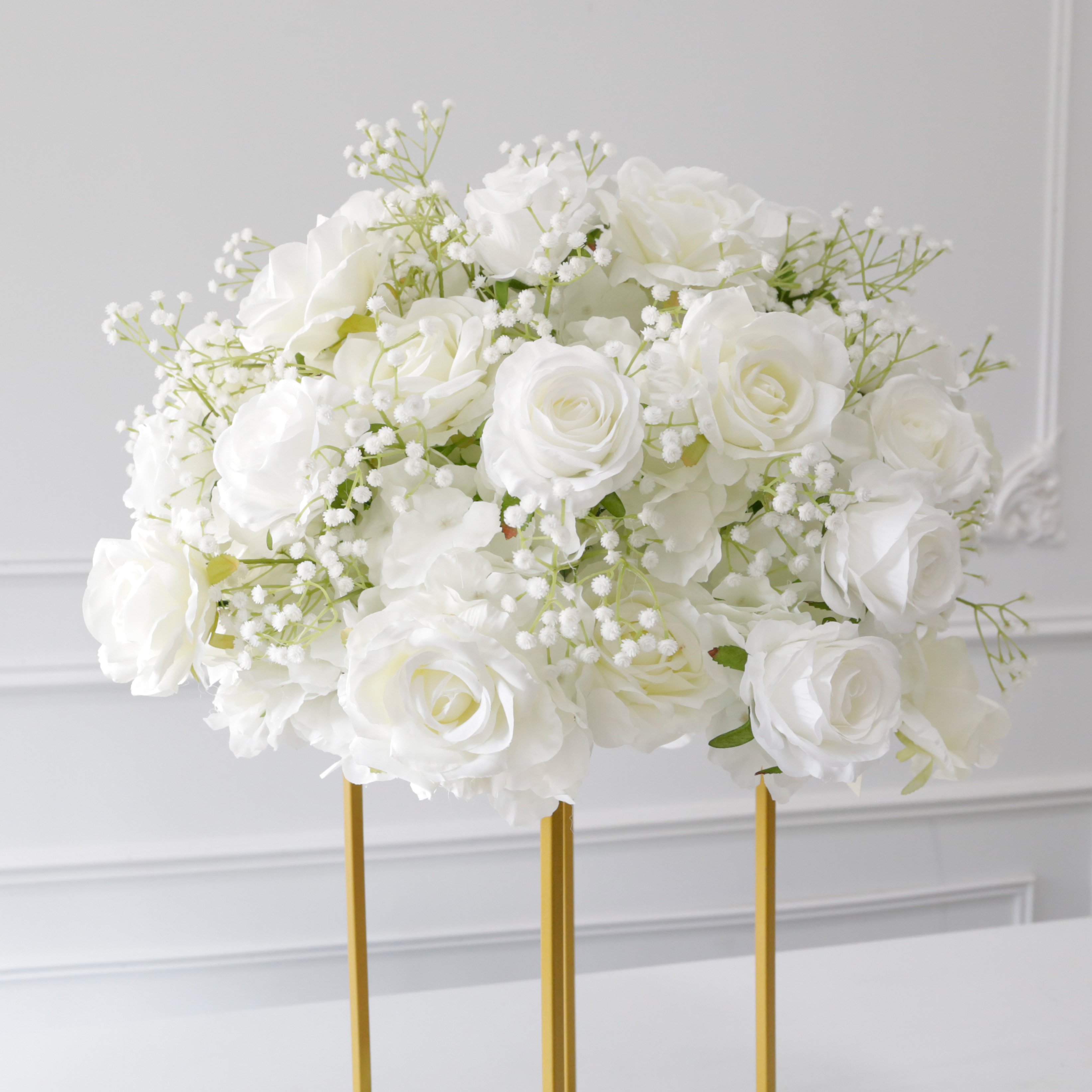 WG230083 Wedding And Party Flower Ball Centerpiece Arrangement Bouquet For Wedding Decoration Floral Silk Rose Flower Balls