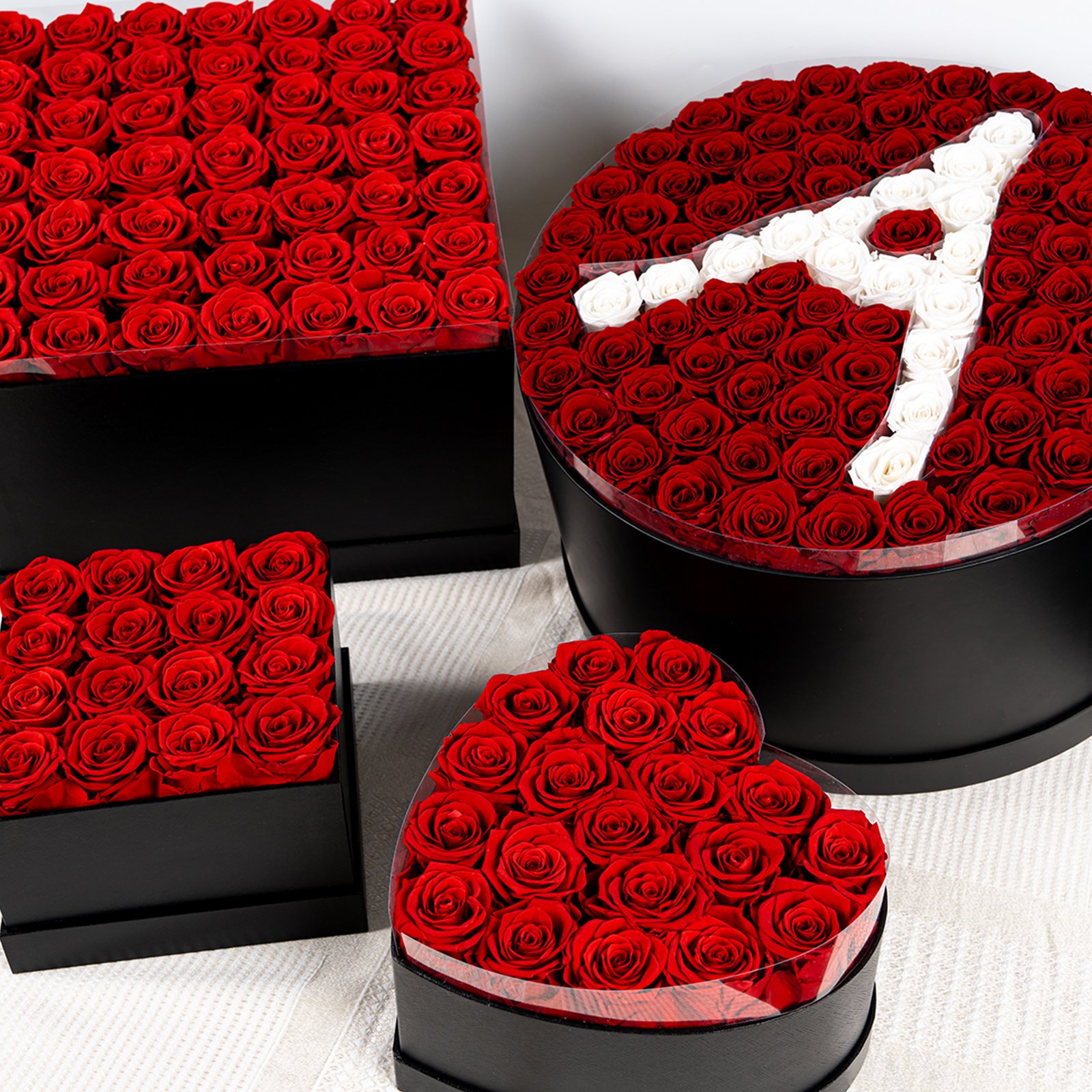 MCFloral China Manufacturers Preserved Flowers New Model OEM ODM Gift Forever Infinity Rose Flower Eternal Rose Wholesale