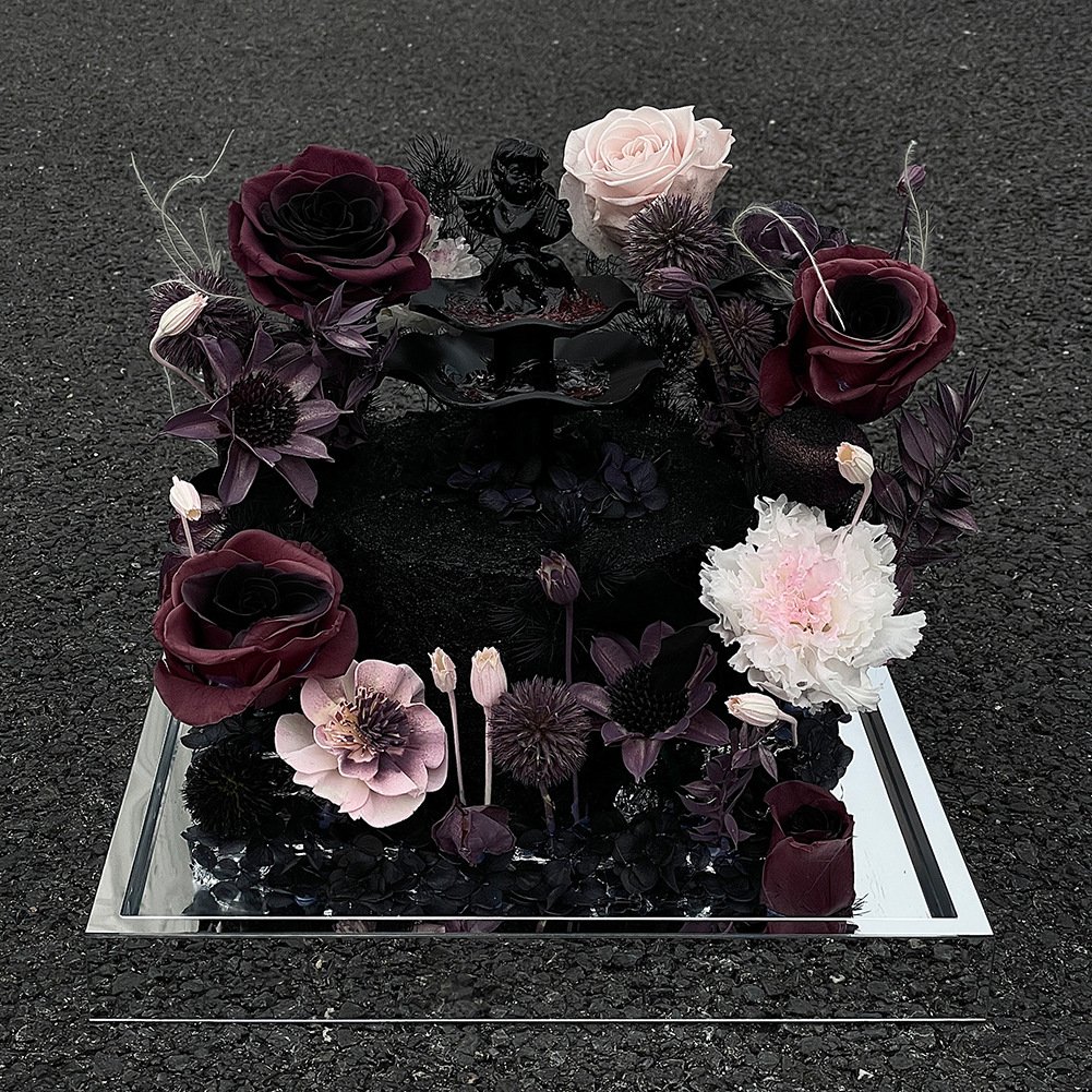 Advanced Customization Eternal Rose Gifts Set Clear Box Preserved Real Rose Forever Flowers Gift
