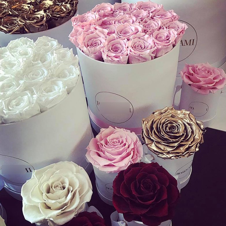 Valentines Gifts Eternal Long Lasting Roses Eternelle Flower Real Natural Preserved Roses Flowers And Plants Rose In Box