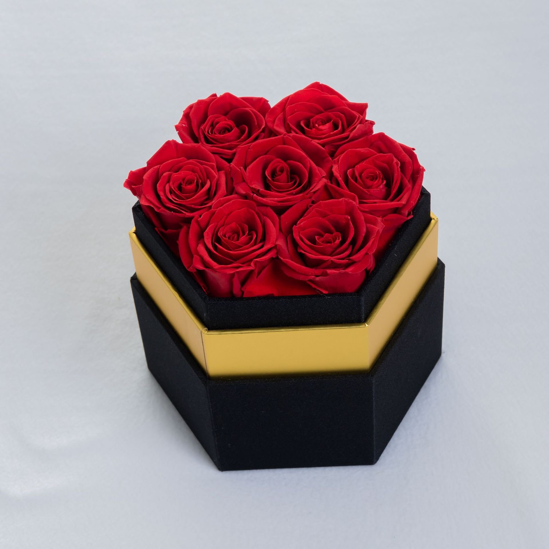 Wholesale Flower Mother's Day Gift Long Life Lasting Real Natural Everlasting Immortal Forever Eternal Preserved Rose in Box