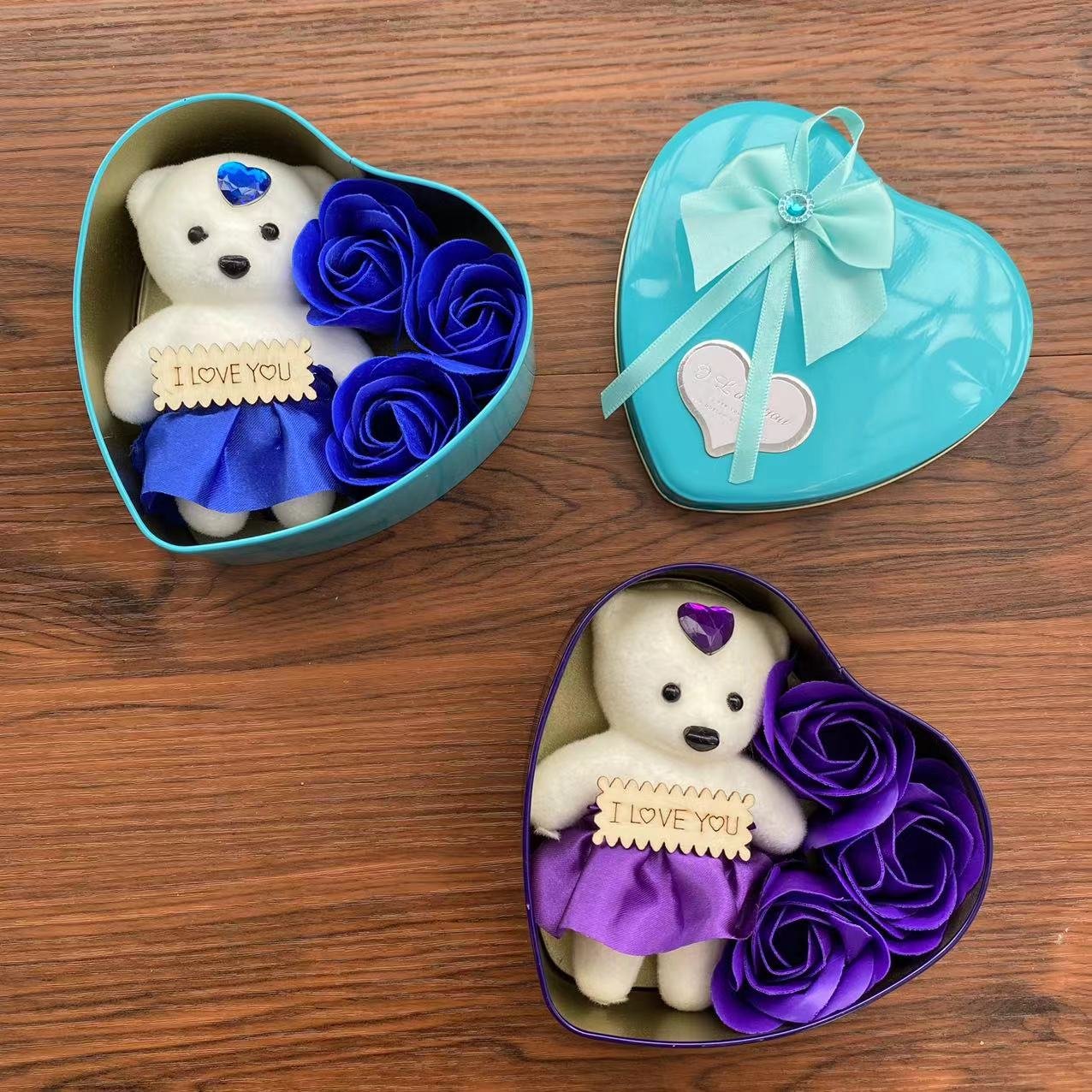 Romantic Soap Eternal Flower Forever Preserved Rose Soap Flower Christmas Valentines Day Gifts Festival Party Graduation Season