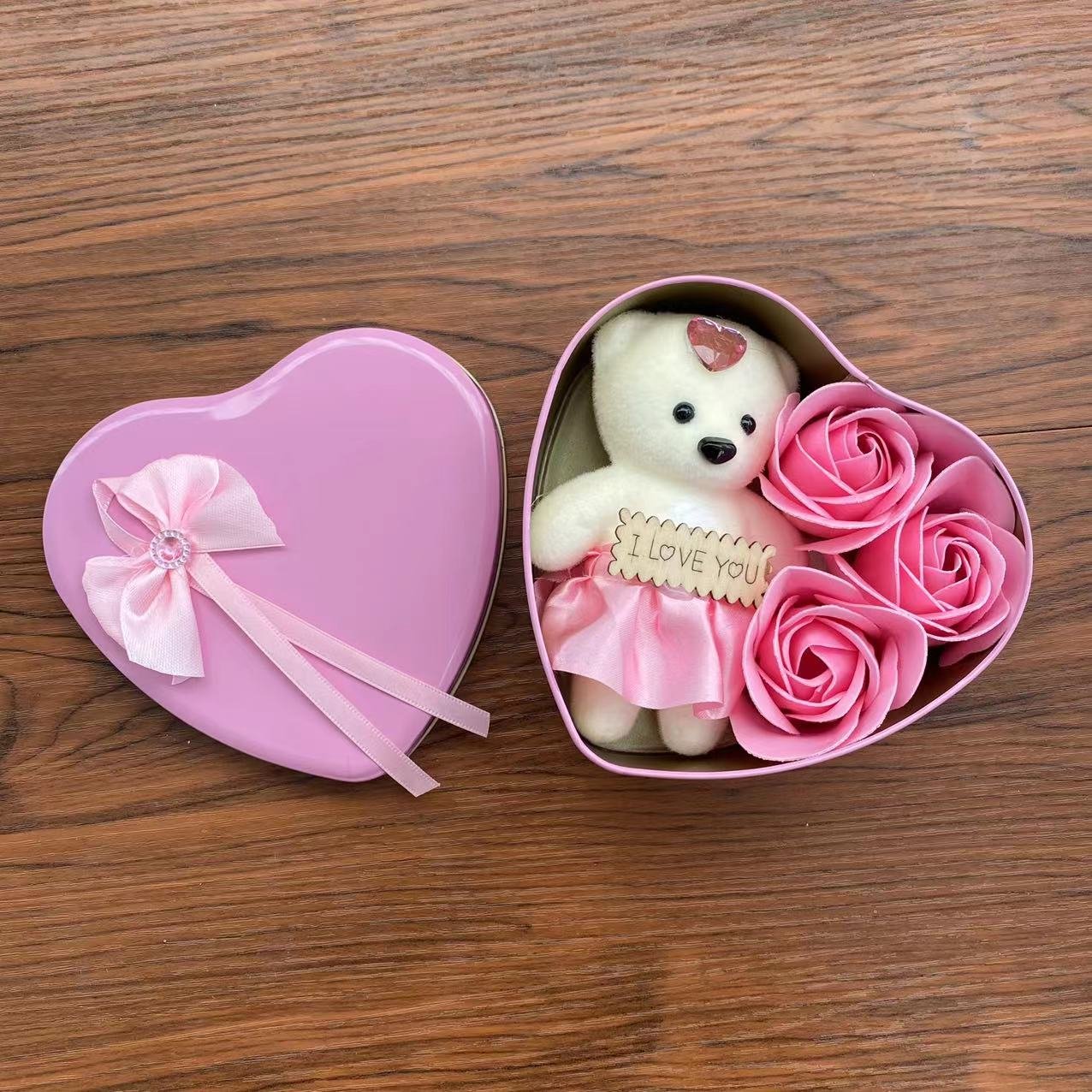 Factory Wholesale Cheap Artificial Wedding Decorative Flowers Hot Sale Soap Flower Rose Festival Party Graduation Season