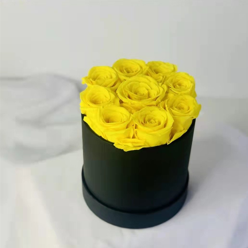 Romantic Gift Eternal Preserved Rose Gift Box Real Natural Everlasting Immortal Forever Eternal Preserved Rose In Box