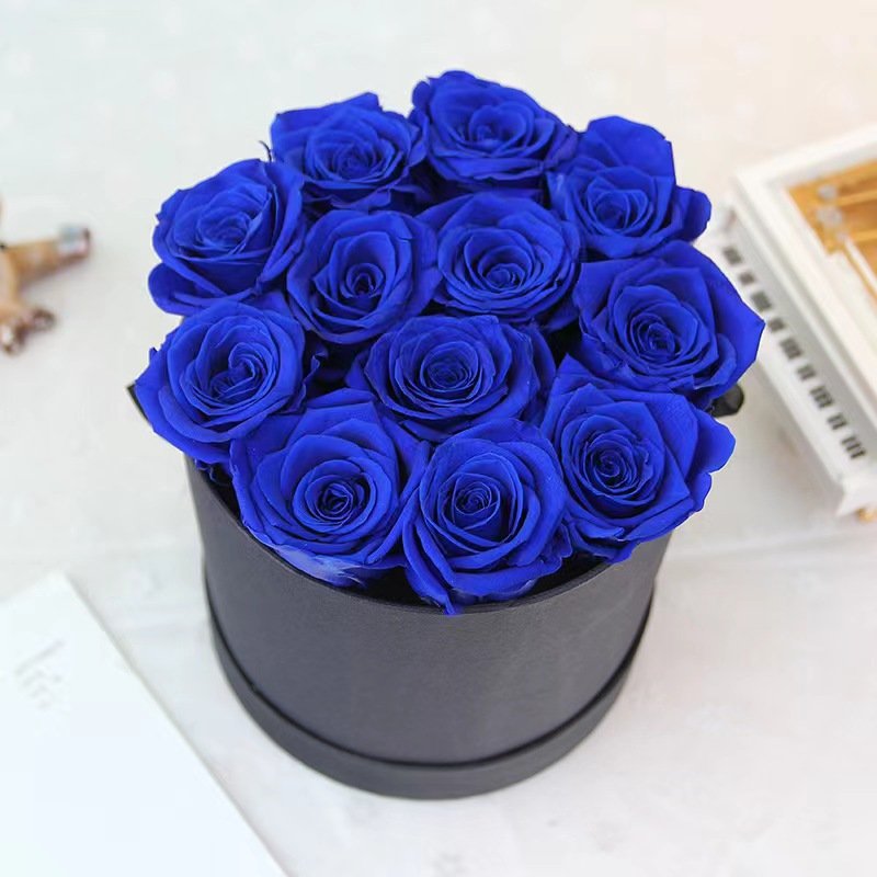Romantic Gift Eternal Preserved Rose Gift Box Real Natural Everlasting Immortal Forever Eternal Preserved Rose In Box