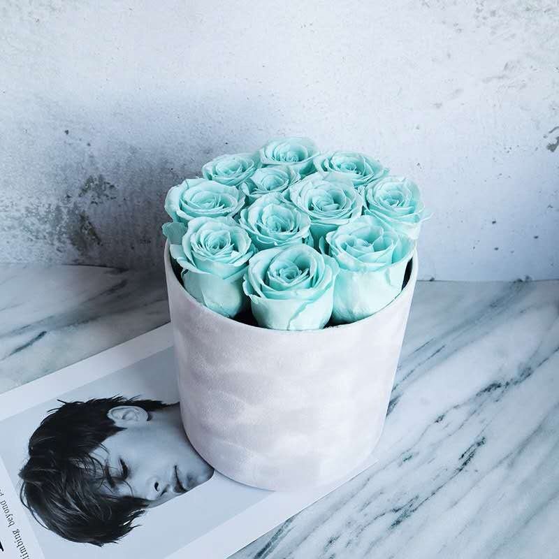 Romantic Gift Eternal Preserved Rose Gift Box Real Natural Everlasting Immortal Forever Eternal Preserved Rose In Box