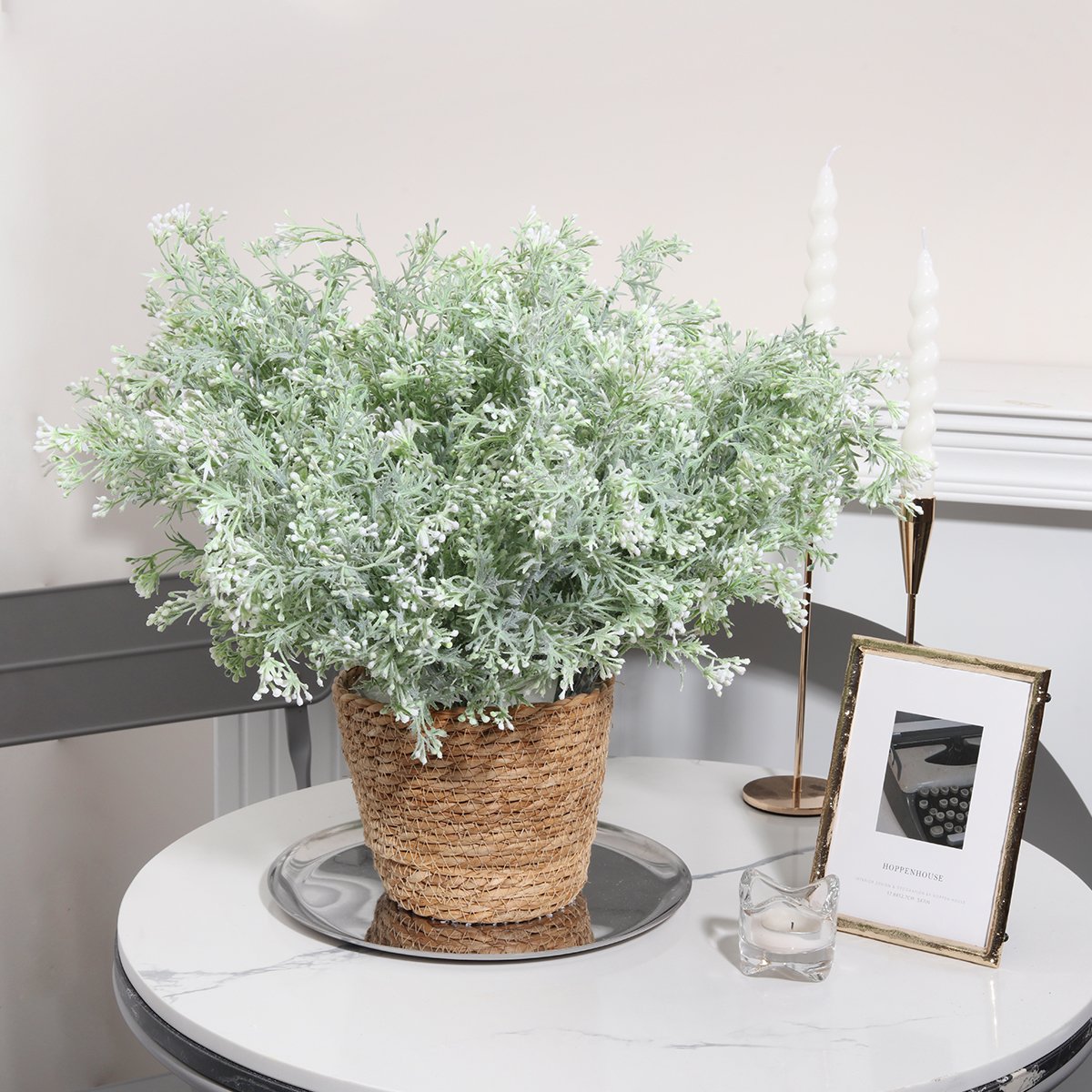 C-3571M-yellow Factory Wholesale Bonsai Desktop Decoration Gift Artificial Plant Preserved Flowers Plants Indoor Potted