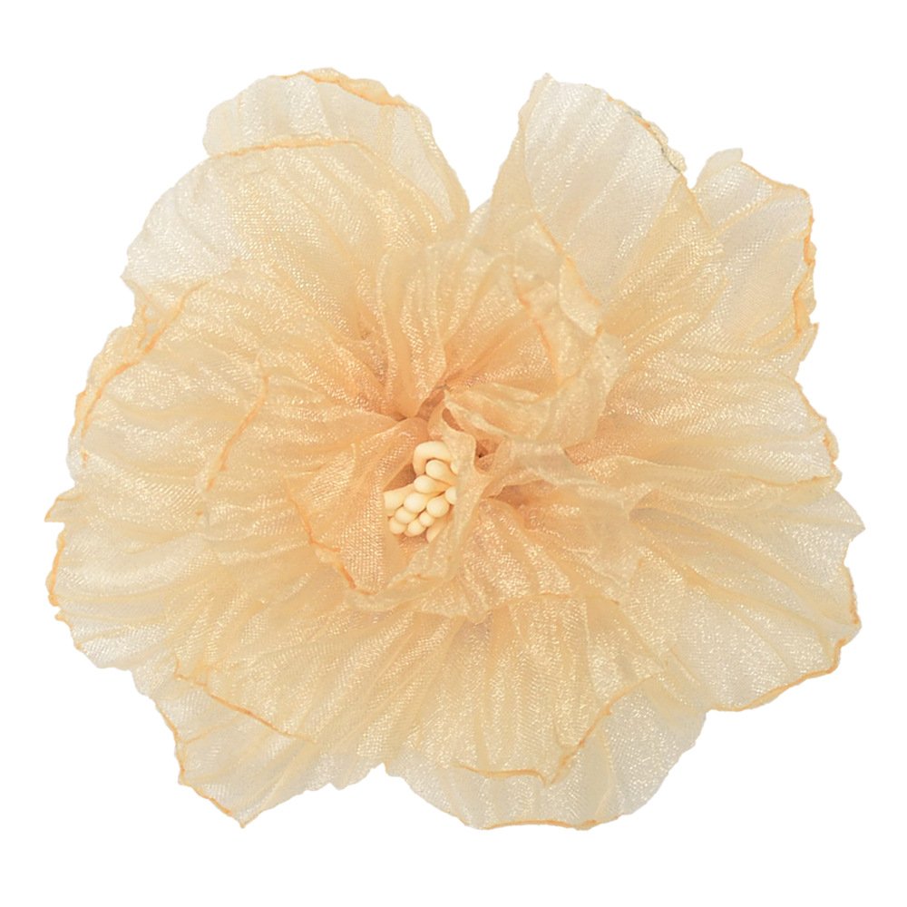 3D Organza Delicate Fabric Flowers Rose bud Handmade Flowers For decoration wedding Flores Artificiales al por mayor