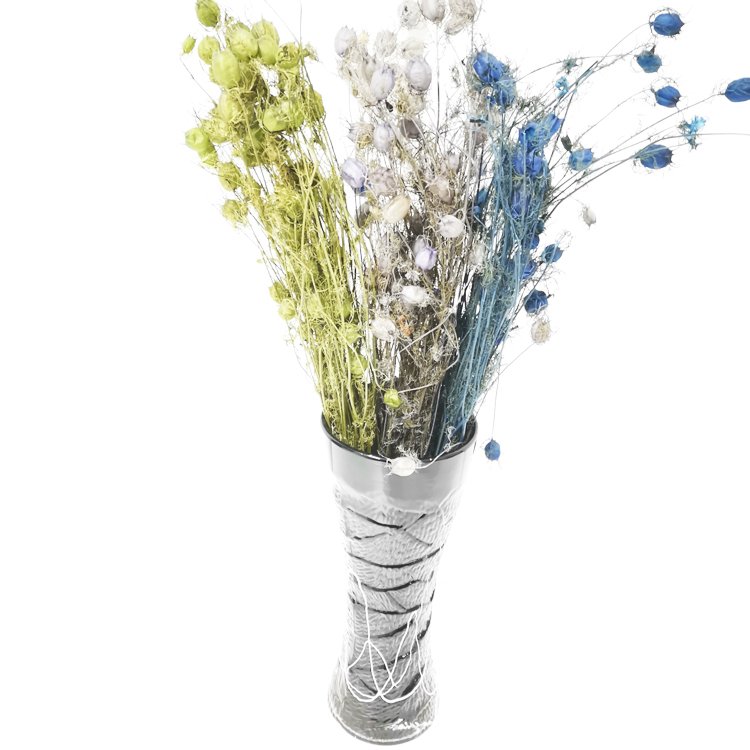 SumFlora Kunming factory Wholesale Luxury Gift Home Office Decor Natural artificial flower preserved flower nigella