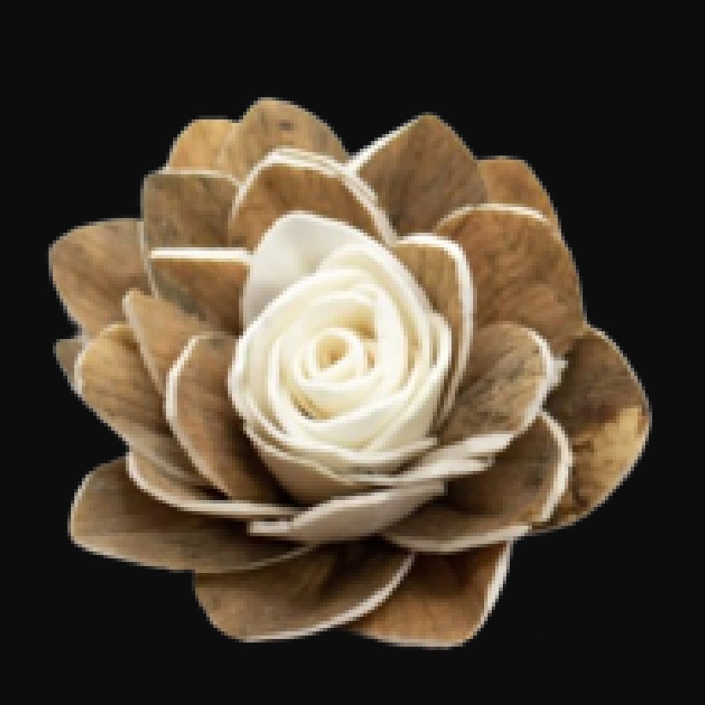 Sola Wood Flower Garland with Leaves - Jasmine Floral Wall Decoration for Natural Home Decor, Botanical Decor High Quality