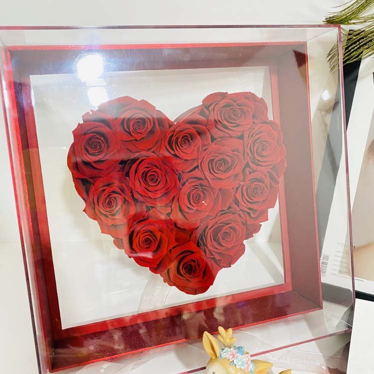 summer flora Hot sale Natural preserved long lasting flowers Preserved roses for valentine's day