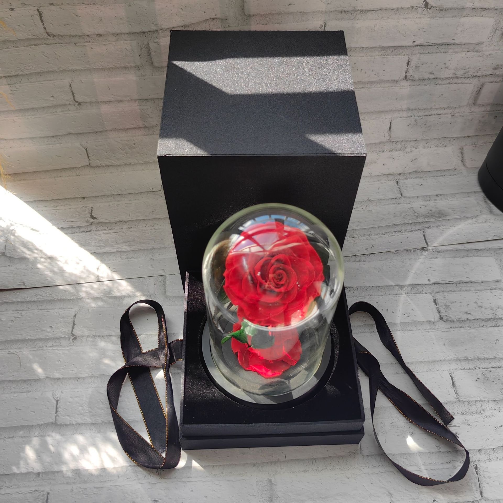 Eternal Rose Flowers Morthers Day Everlasting Preserved Flower Forever Roses In Glass Dome