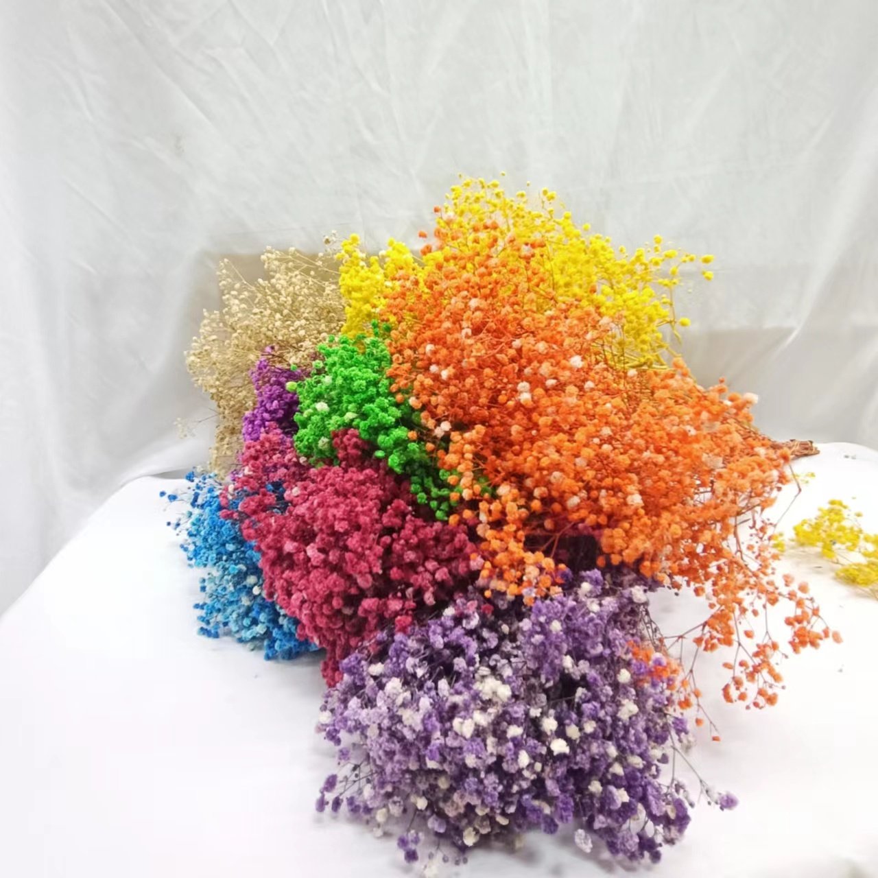 2024 hot selling flower preserved flower Baby breathy for Home/Wedding/party decoration for flower arrangement