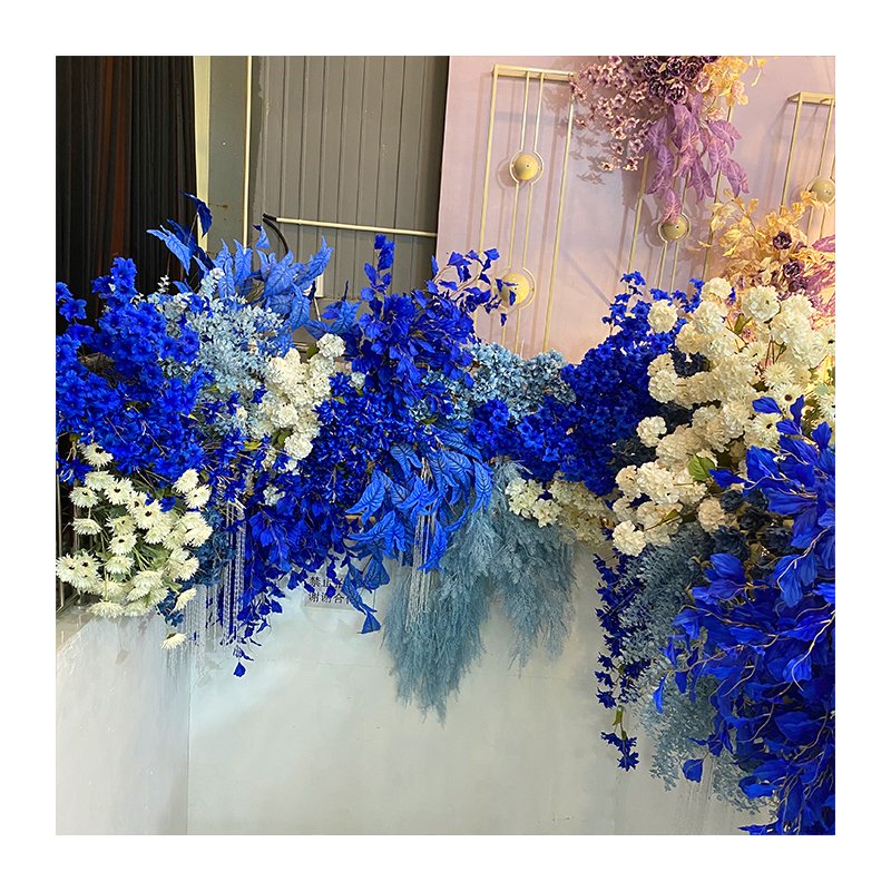 Artificial Flowers Decorative Long Branch Morning Glory Flower For Home Wedding