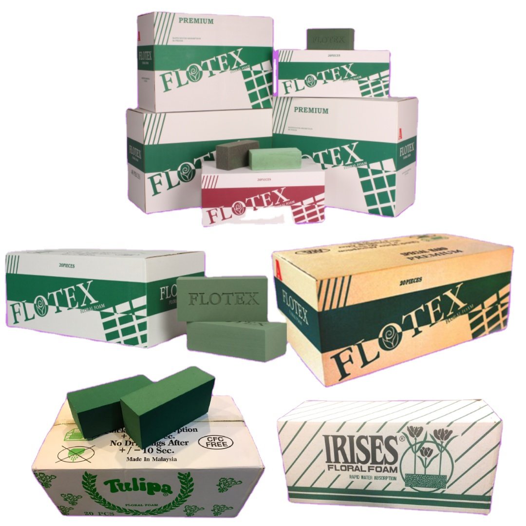 Best Buy Floral Product Floral Foam Brick Hard Quality Floral Material Florist Decoration Essential Phenolic Resin Foam