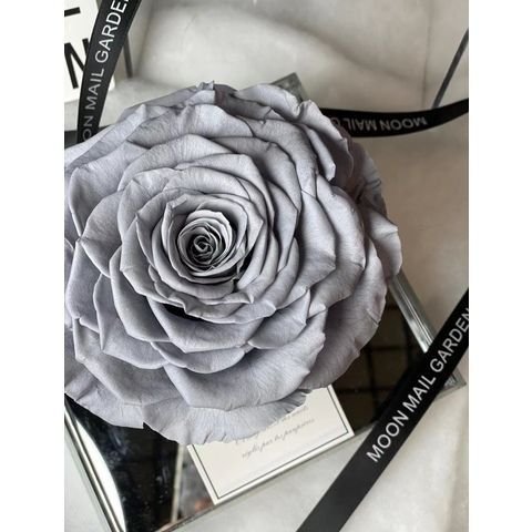 Wholesale Preserved flower acrylic Gift Box Valentine's Day gift for girlfriend super big single rose flower