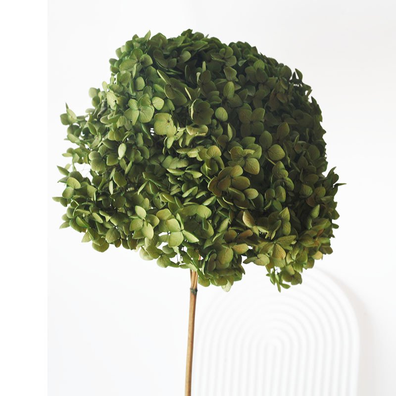 Wholesale Flowers Hydrangea Single White Blue Green Decorative Real Touch Hydrangea