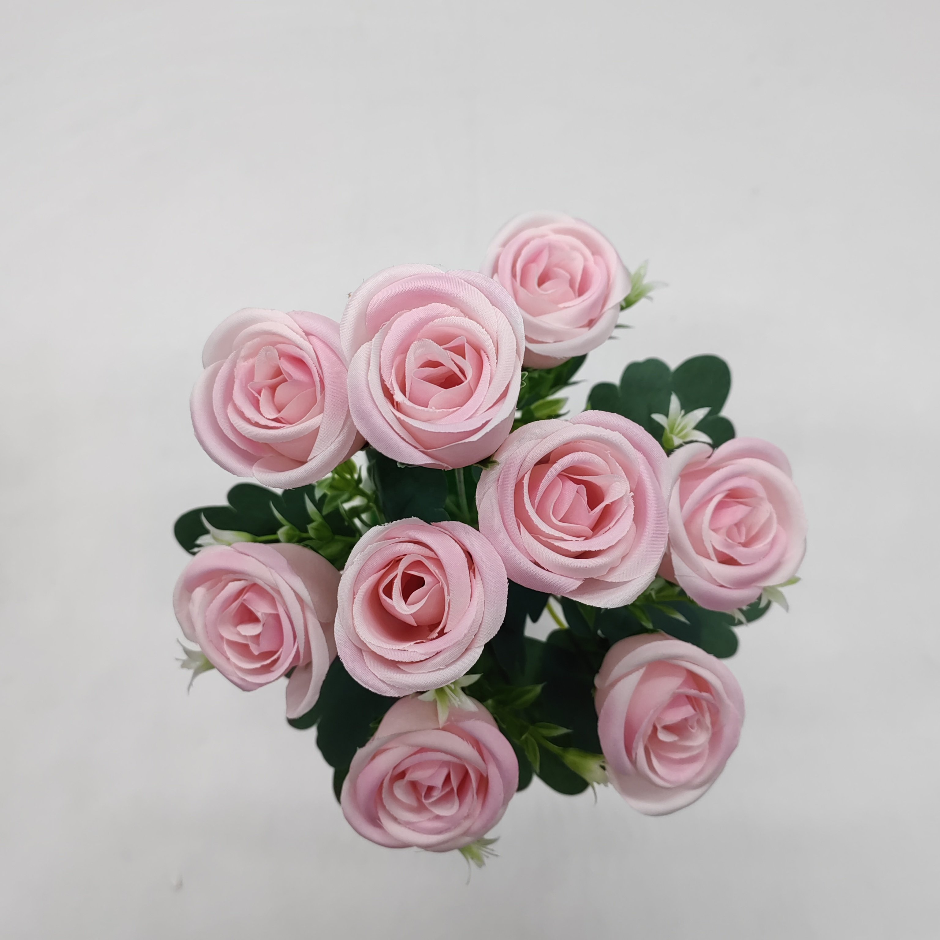 QIDA YL24107 9-Head Artificial Potted Flowers for Wedding Christmas Mother's Day & Valentine's Day Hot Sale 146246