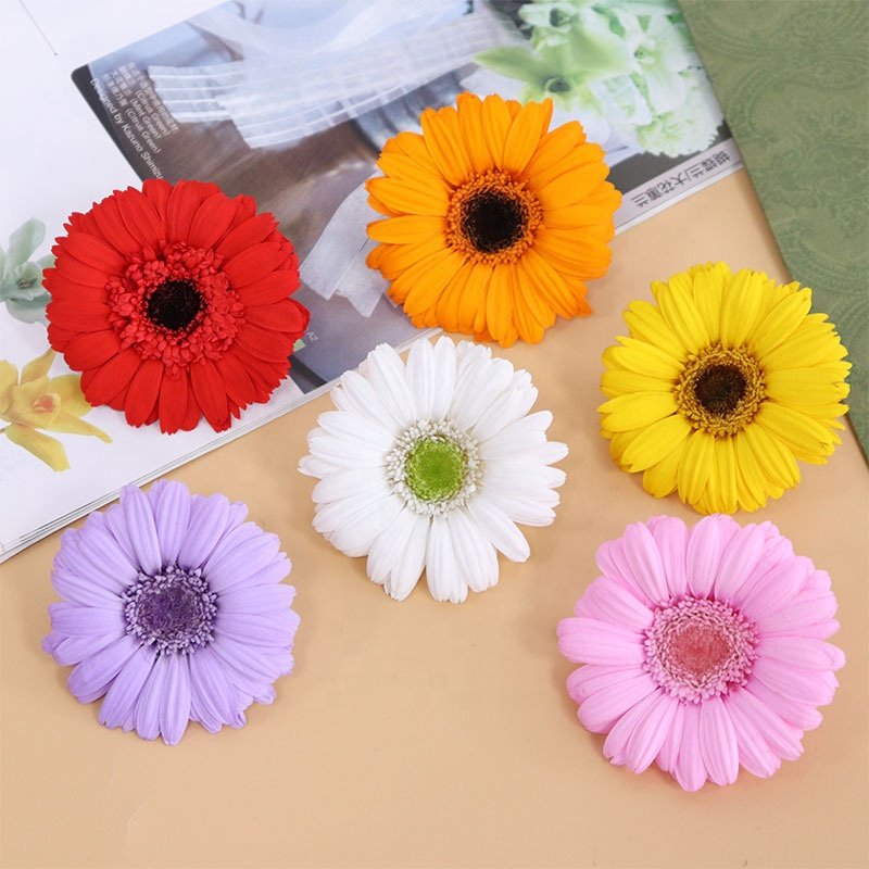 Wholesale Gift Boxes Preserved Flowers for Mother's Present Forever Flowers Immortal Gerbera in Box for Wedding