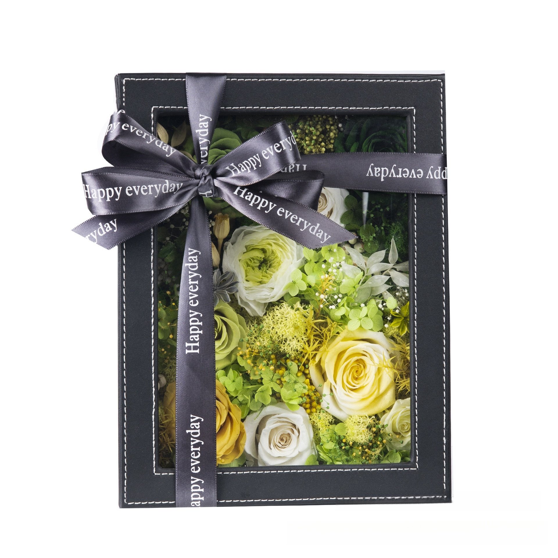 Wholesale Luxury Preserved Flower Eternal Roses Hydrangea Head Gift Box For Mother's Day Birthday Valentine's Day