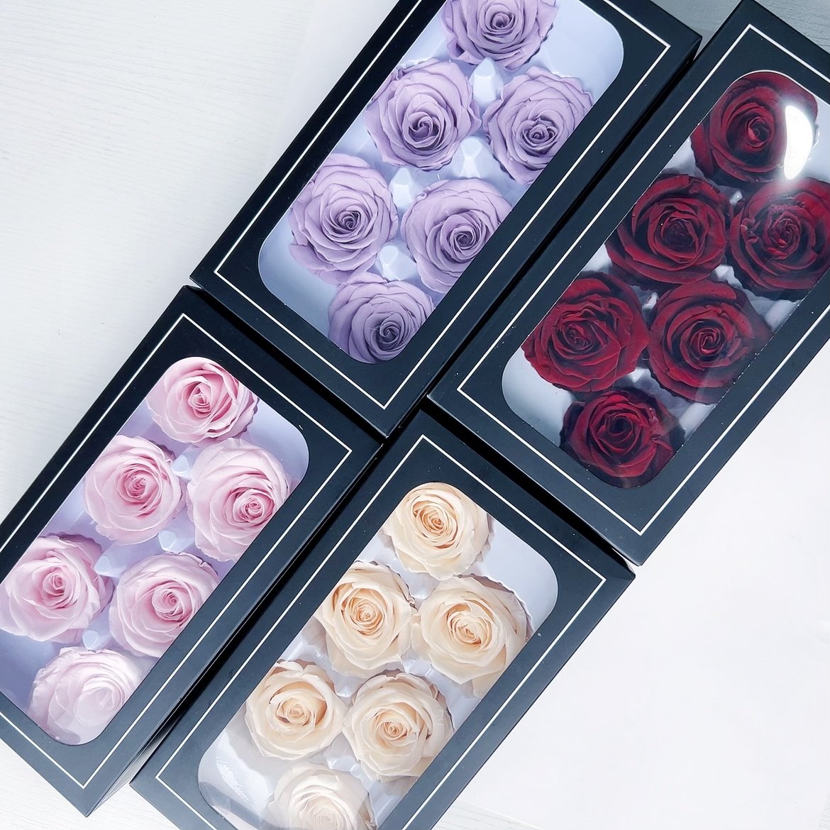 Jane love 2024 Gift Sets Immortal Preserved Roses Head Grade B Wholesale High Quality Eternal Roses Real Forever Roses