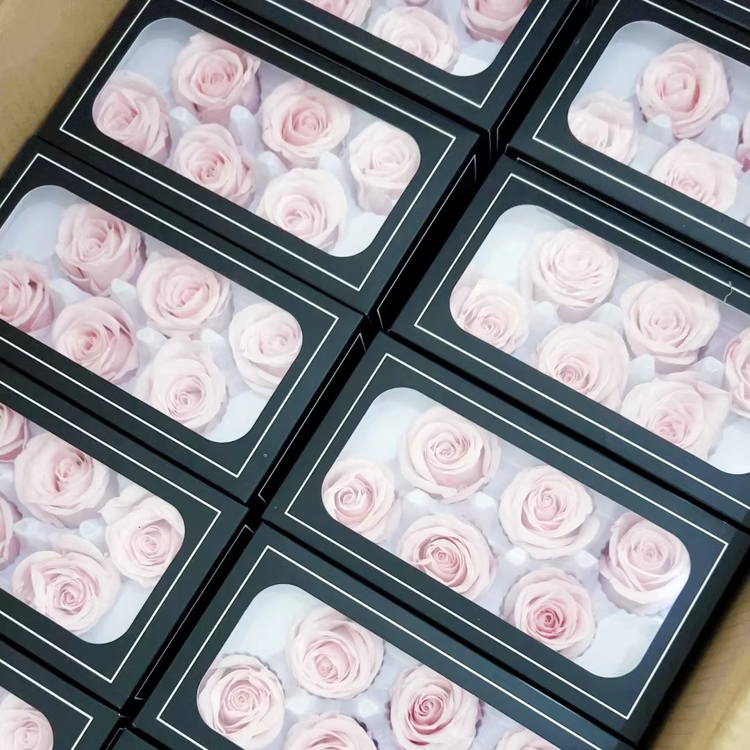 Jane love 2024 Gift Sets Immortal Preserved Roses Head Grade B Wholesale High Quality Eternal Roses Real Forever Roses