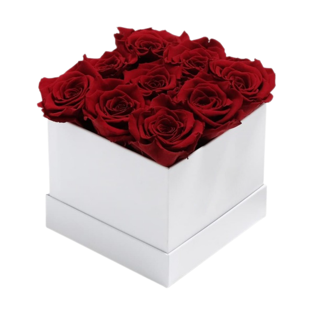 Preserved Rose Gold Wholesale Valentines Day Gift Real Natural Eternal Everlasting Forever Roses Gold Preserved Flower in Box