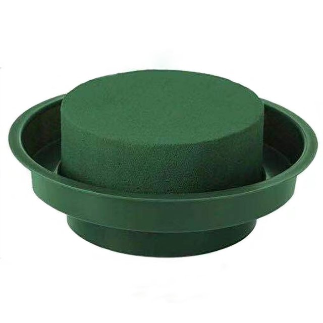 round wet oasis floral foam bricks Flower Arrangement mud preserved flower foam for flower