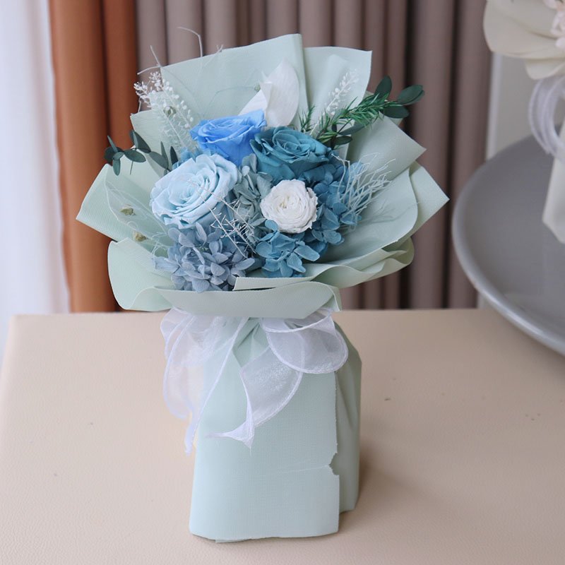 2024 Graduation Gifts For Her, Preserved Flower Ro Preserved Flowers And Plants China Preserved Flowers Bouquet for Decor