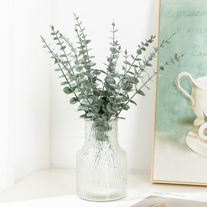 Artificial Plants Greenery Soft Gum Eucalyptus Preserved Flowers and Plants Wedding Decoration