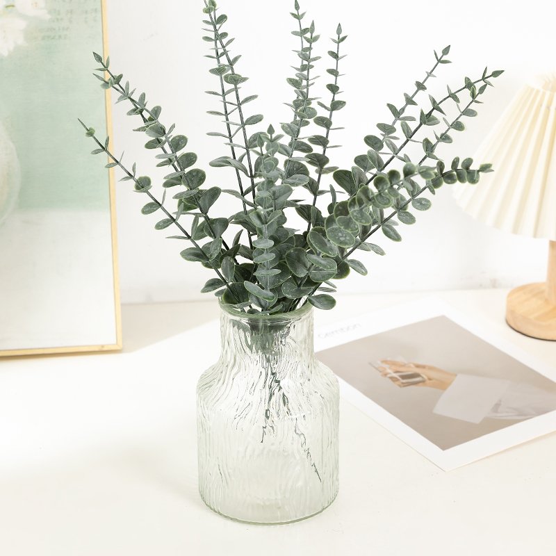 Artificial Plants Greenery Soft Gum Eucalyptus Preserved Flowers and Plants Wedding Decoration
