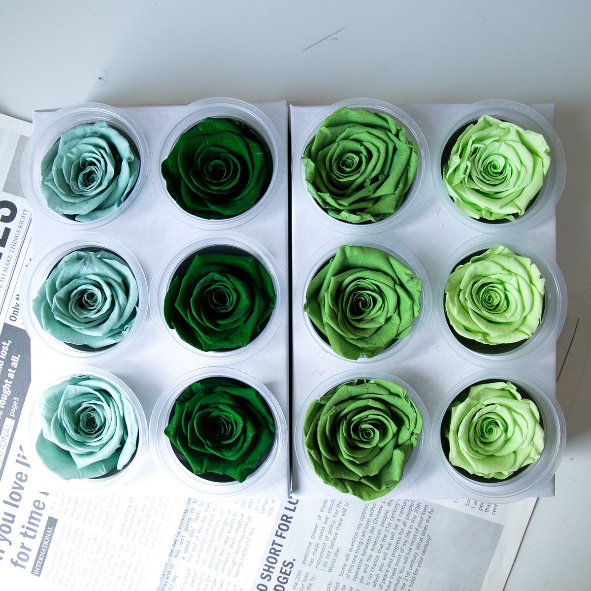 New Product Ideas 2024 Floral Supplies Natural Eternal Forever Immortal Blue Rose Bud Preserved Flower Roses Preserved Roses
