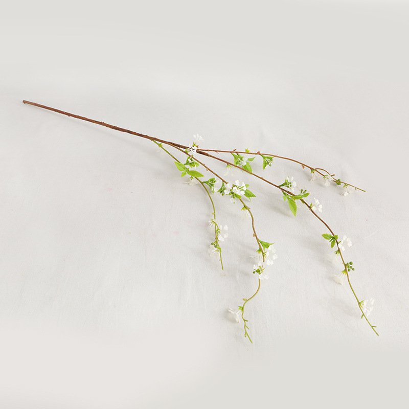 Hot sales artificial flower white snow willow for Wedding & Home Decoration