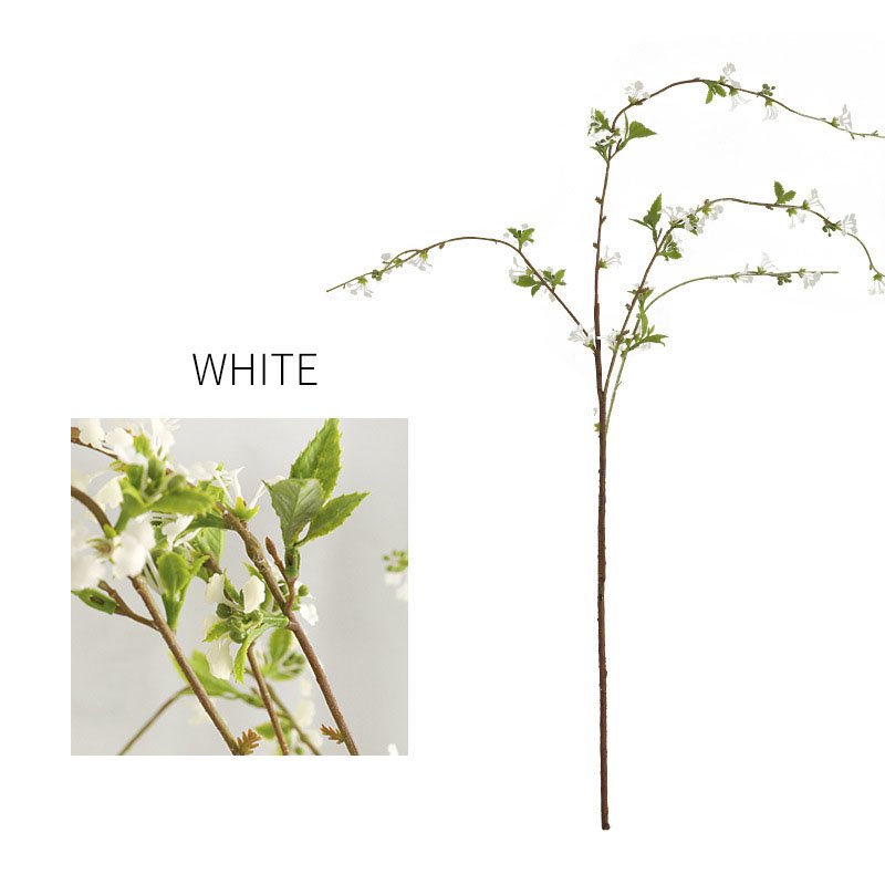 Hot sales artificial flower white snow willow for Wedding & Home Decoration