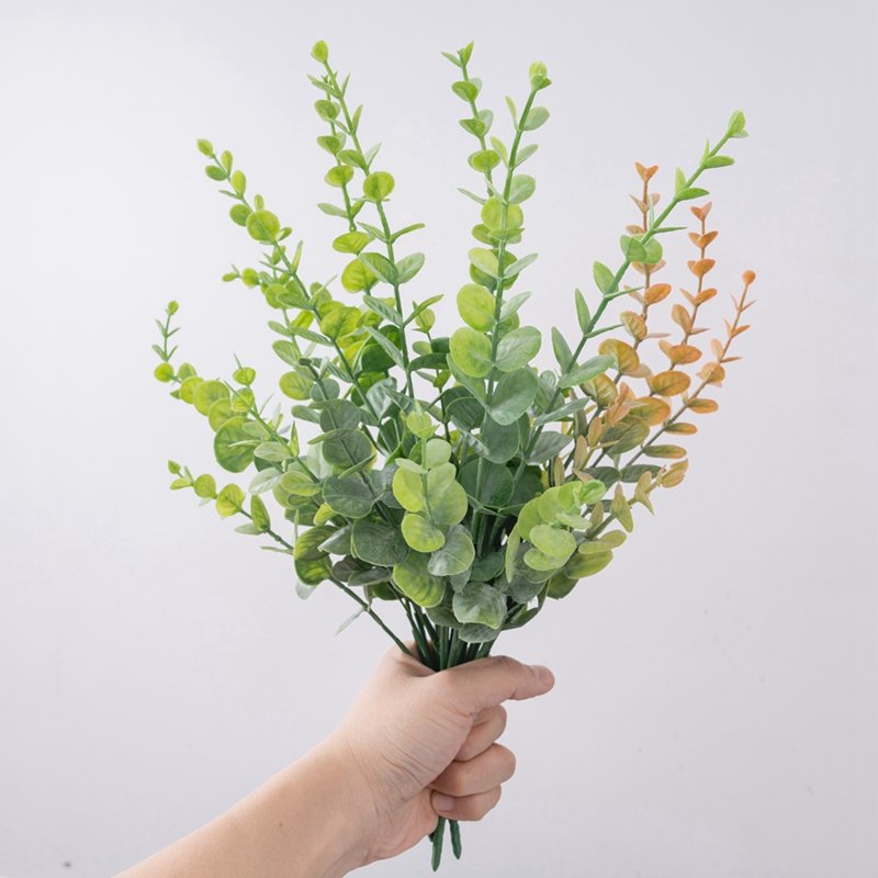 MW20206 quality wholesaler artificial flowers Eucalyptus Leaves decoration real touch Plants ornaments for home decor