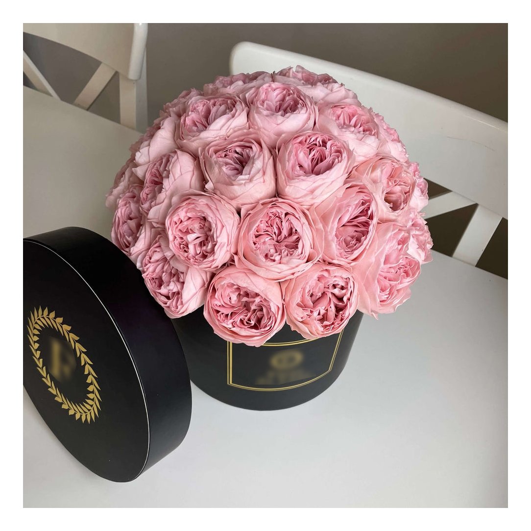 Preserved Pale Pink Peonies flower real touch flowers box peony preserved peonies