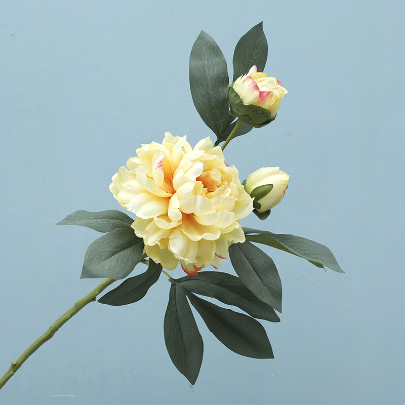 Factory wholesale high quality Artificial single Chinese Peony flower Chinese Online Markets