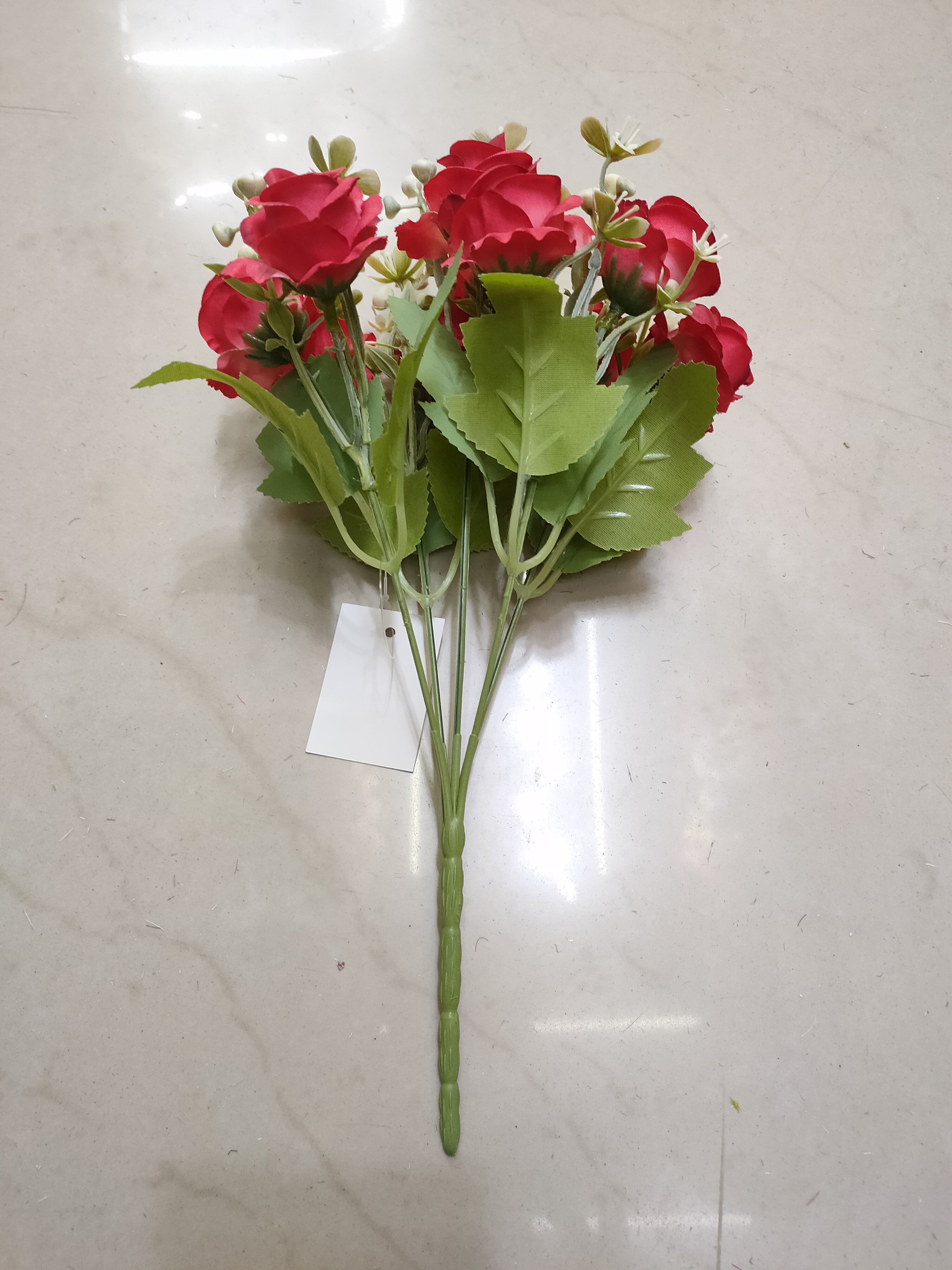 QIDA XH018 5-Head Artificial Potted Flowers for Wedding Christmas Mother's Day & Valentine's Day Hot Sale 141239