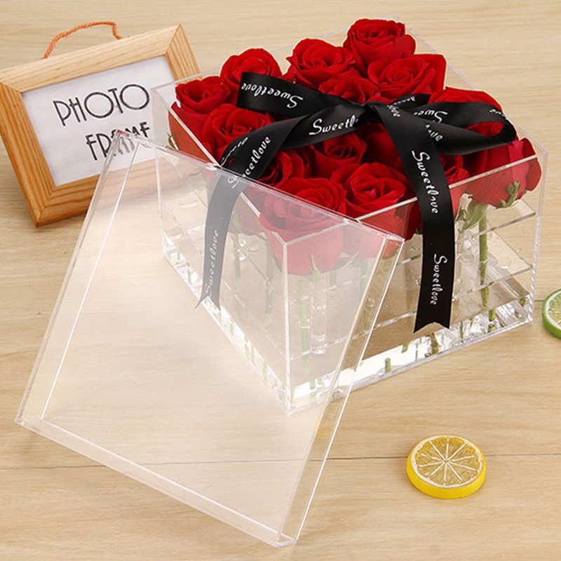 Wholesale Long-lasting Eternal Preserved Flower in Gift Box Colorful Beauty Real Fresh Preserved Roses